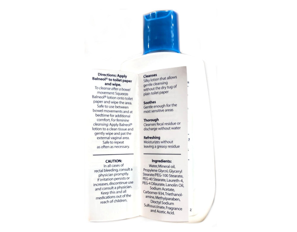 Balneol Bote 3 oz, tamaño compacto ideal para viaje.