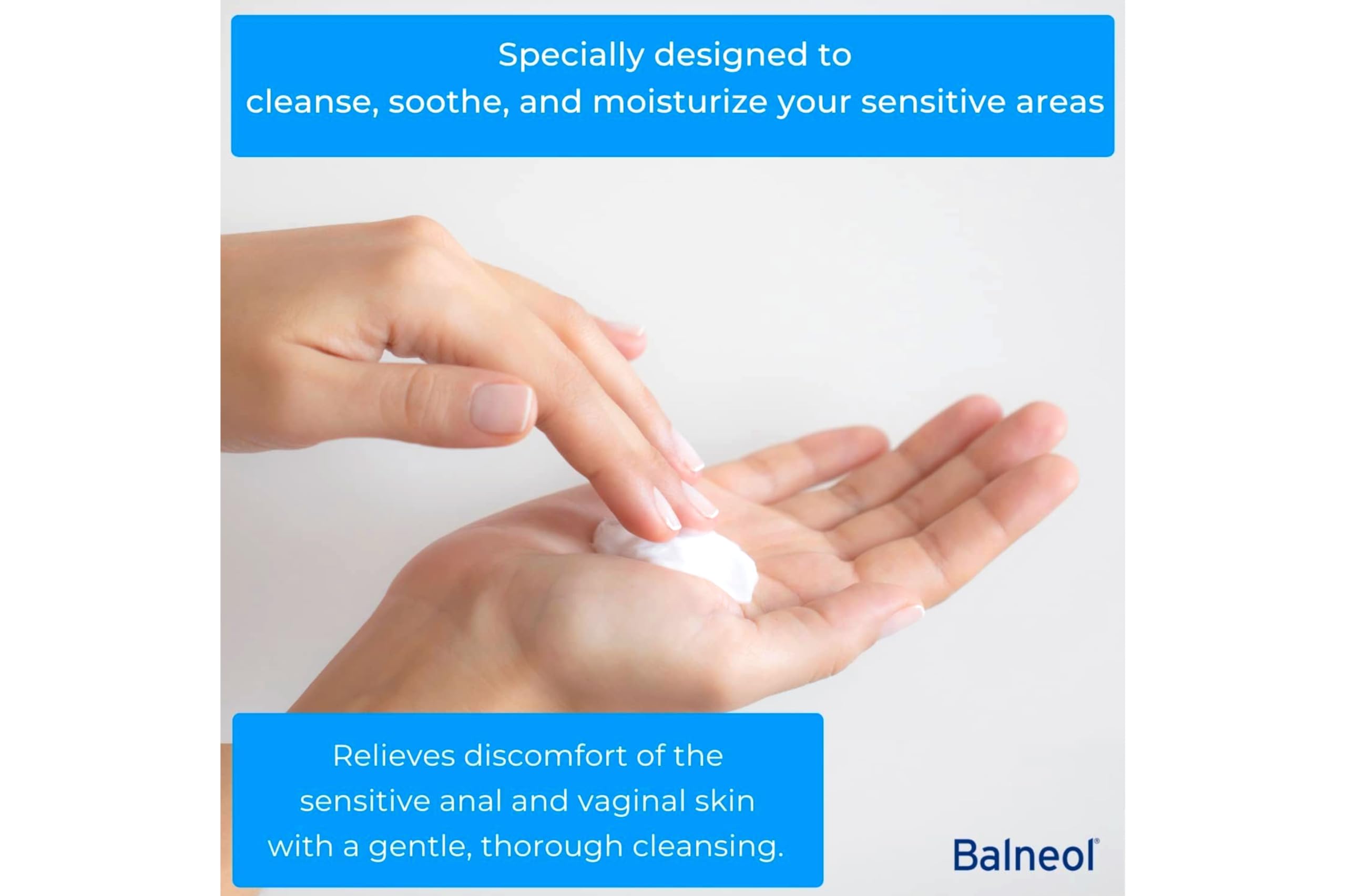 Balneol Diseño de empaque práctico para baño o bolso.