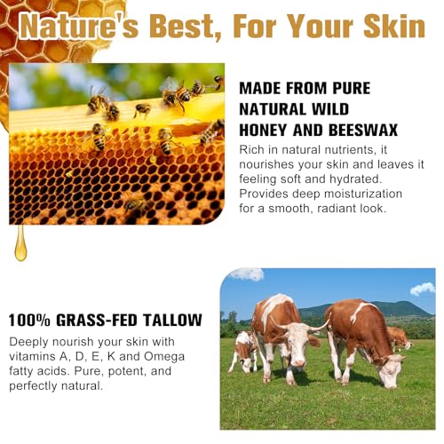 Ingredientes clave: miel cruda y cera de abeja para barrera suave.