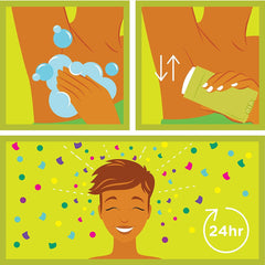 Envase compacto de Ban Invisible de 2,6 oz para llevar.