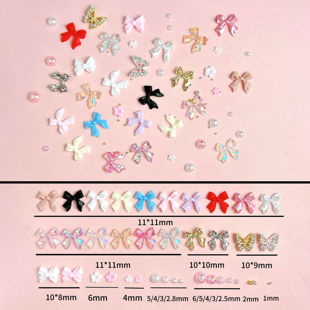 BANA ART Mariposas doradas: acentos luminosos para uñas