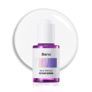 Serum reparador de BANO en frasco para hidratación suave.