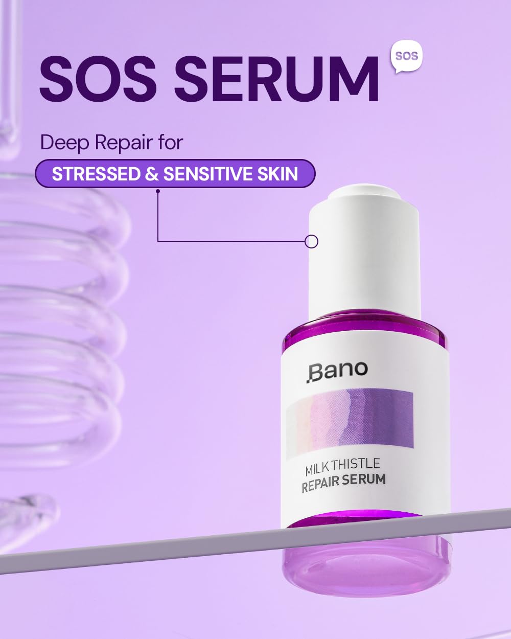Del serum BANO certificado Excelente por Dermatest.