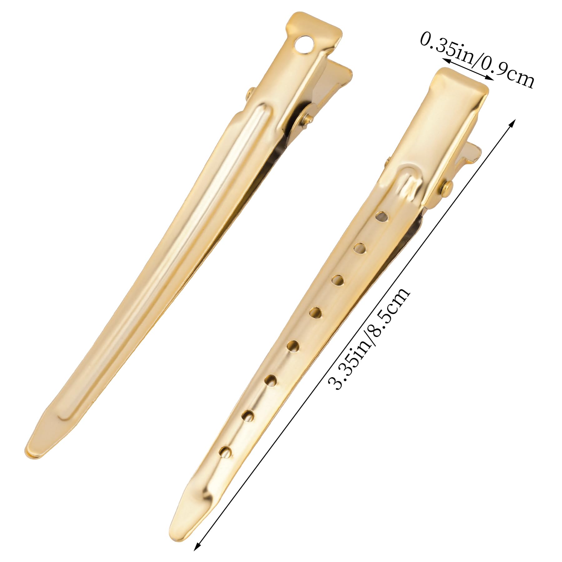 Pinzas Bantoye pico de pato, útiles para seccionar cabello en salón.