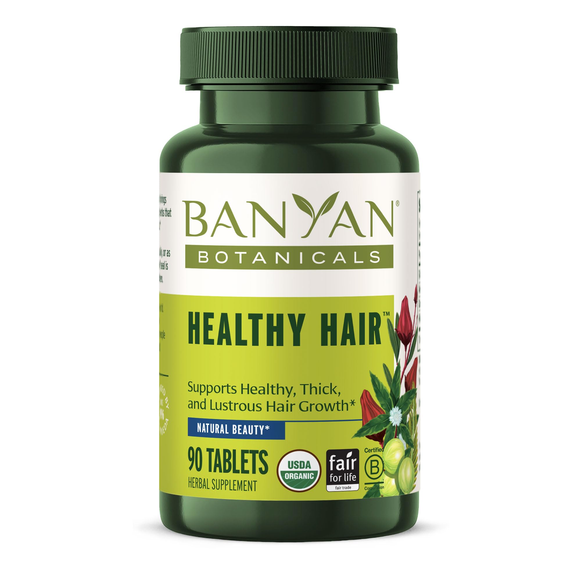Banyan Botanicals: cápsulas para cabello sano y nutrido