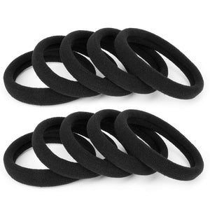 Coleteros BAOLI grandes de algodón sin costuras para cabello grueso, comodidad garantizada.