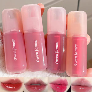 Baorder conjunto de brillos labiales hidratantes para uso diario con acabado suave.