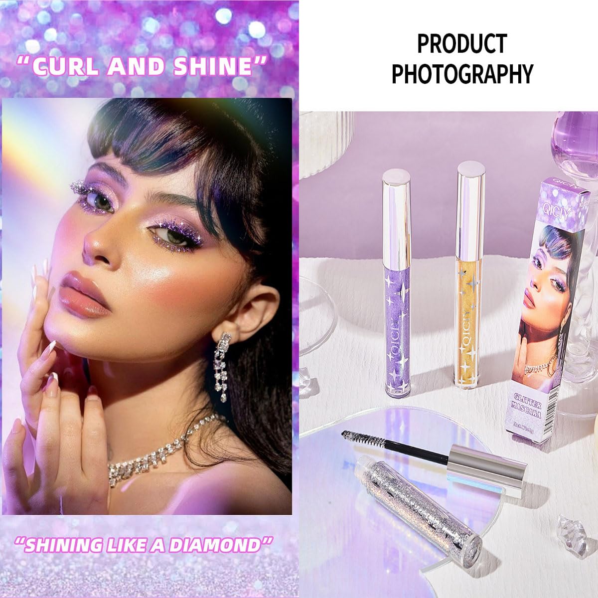 Baorder Mascara Brillo Morado 06: color vibrante para look audaz