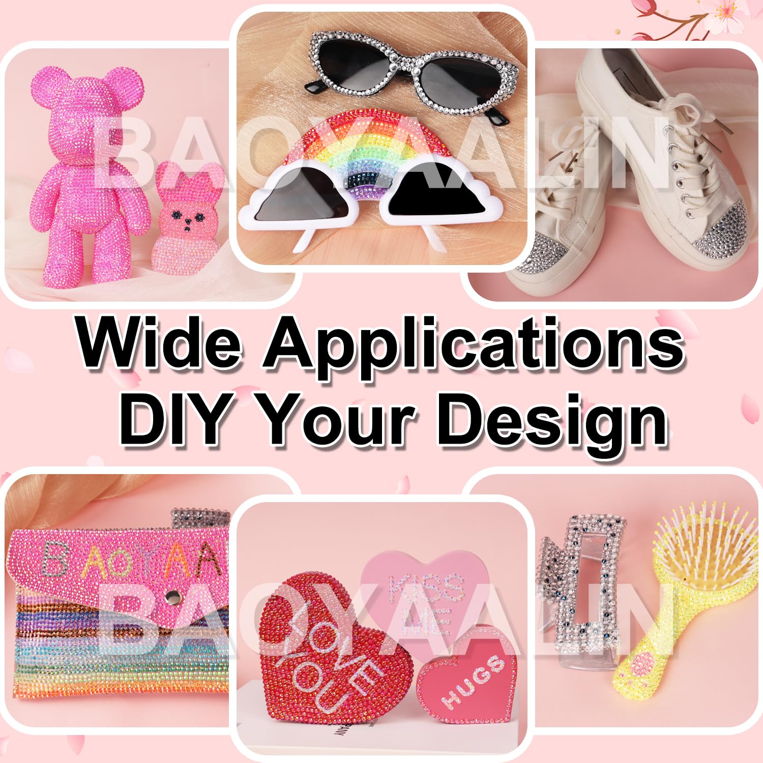 BAOYAALIN kit diy diamante arte para decorar objetos