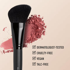 bareMinerals blush acabado radiante aporta luminosidad natural.