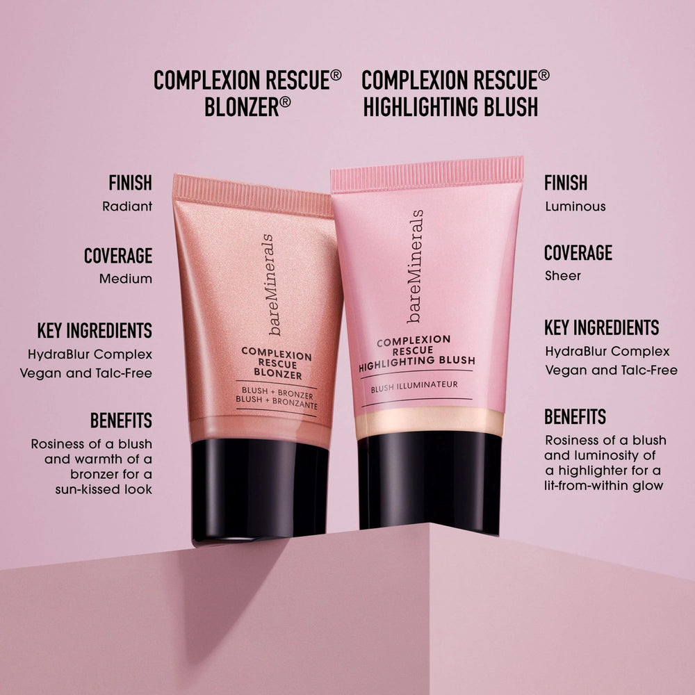 BareMinerals Complexion Rescue Blonzer difumina poros para un aspecto liso.