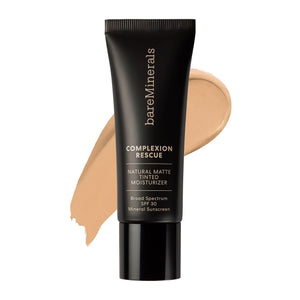 bareminerals Complexion Rescue Natural Matte tono Natural Pecan 05, botella para uso diario