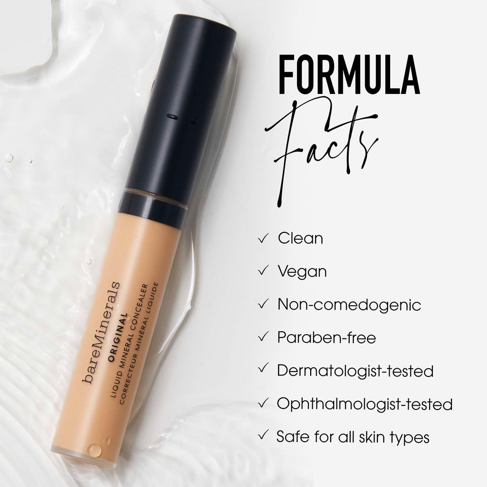 BareMinerals usa ingredientes naturales para cuidar la piel al maquillar.