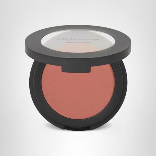 bareminerals Gen Nude Powder Blush Strike A Rose, probado dermatológicamente para uso diario.