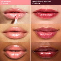bareMinerals Mineralist brillo labial Cranberry, color sutil con hidratación duradera.