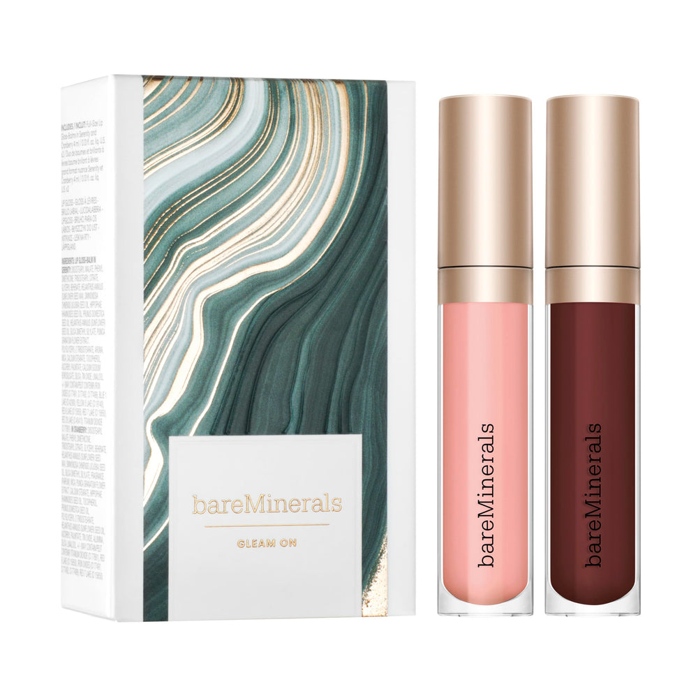 bareMinerals Mineralist brillo labial Serenity, textura cremosa para labios suaves.