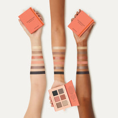 bareMinerals Mineralist Eyeshadow Palette Burnished, aplicación suave gracias a la textura cremosa