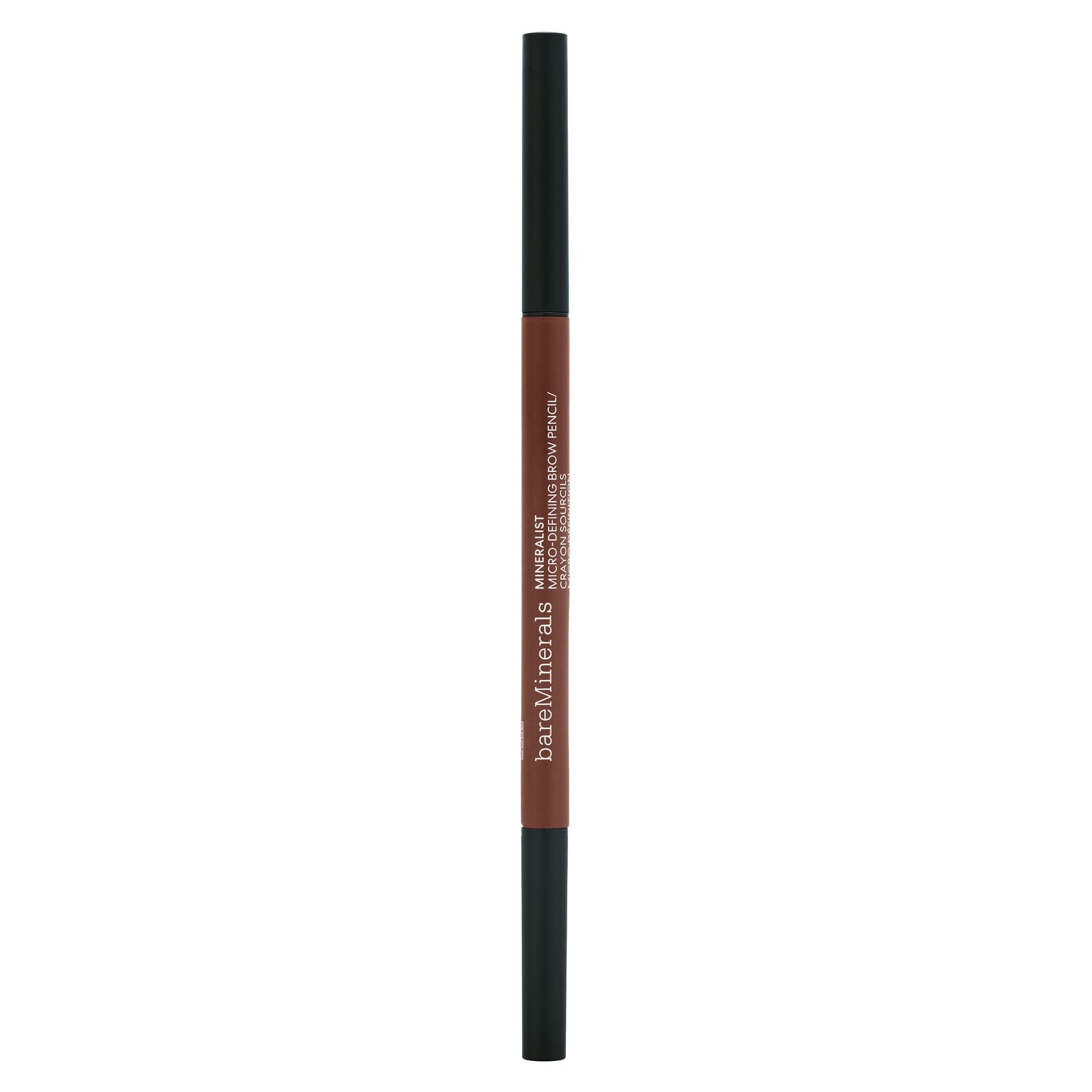 bareMinerals Mineralist Detailing Micro-Fill Brow Pencil, ingredientes nutritivos como argán y panthenol para cejas sanas
