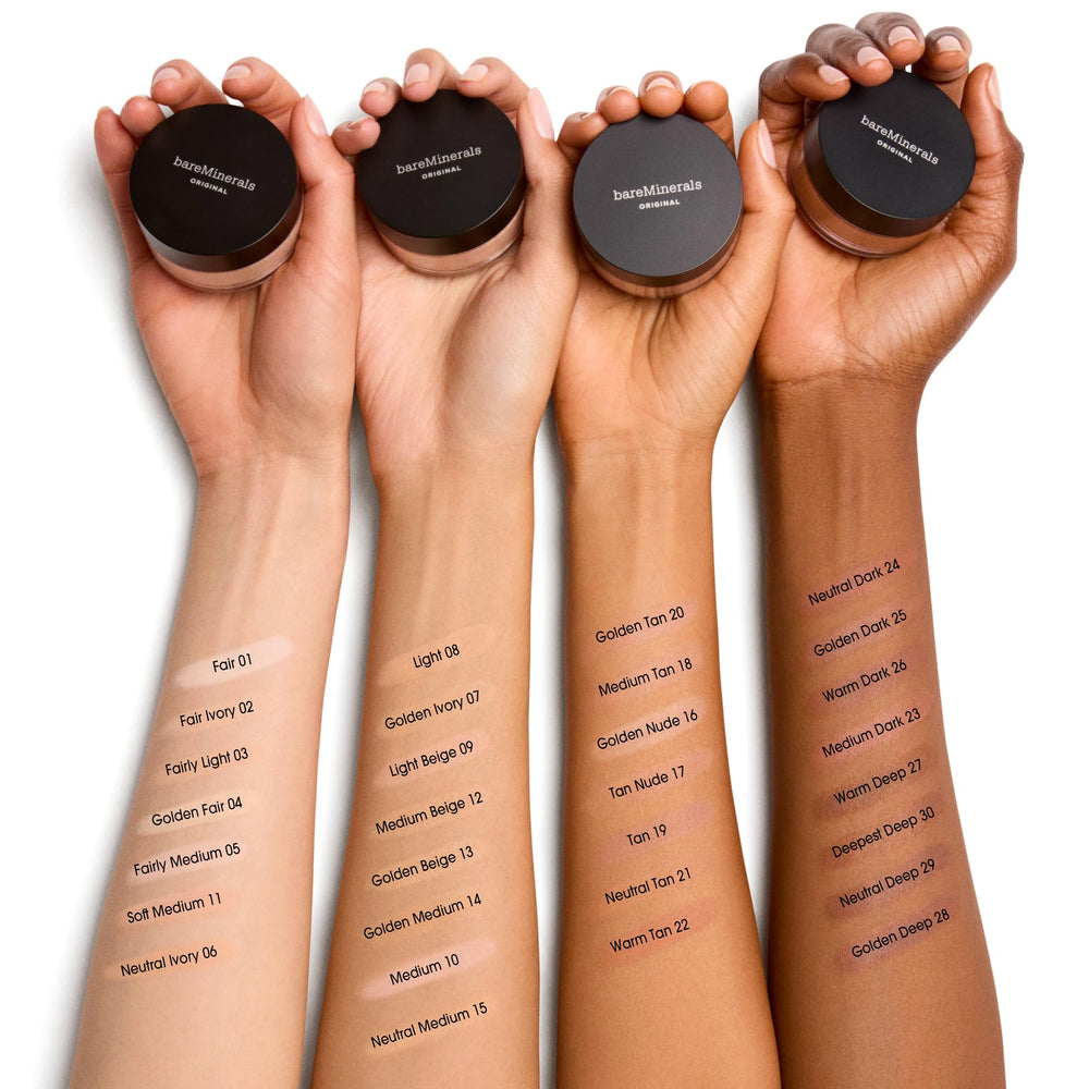 bareminerals original fórmula vegana sin crueldad para maquillaje diario