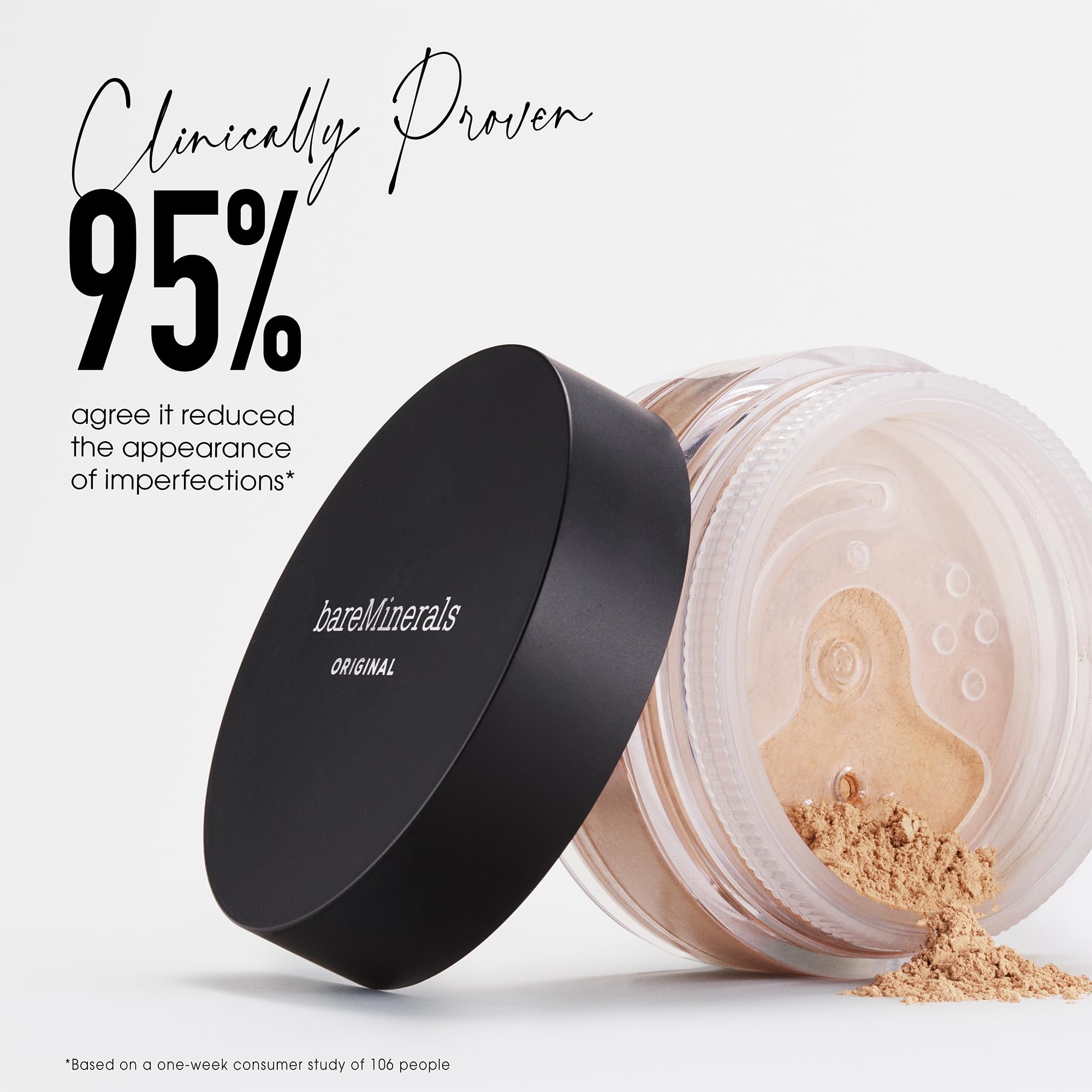 bareMinerals Original Get Started Kit: empaque del kit, presentación elegante para viajar.