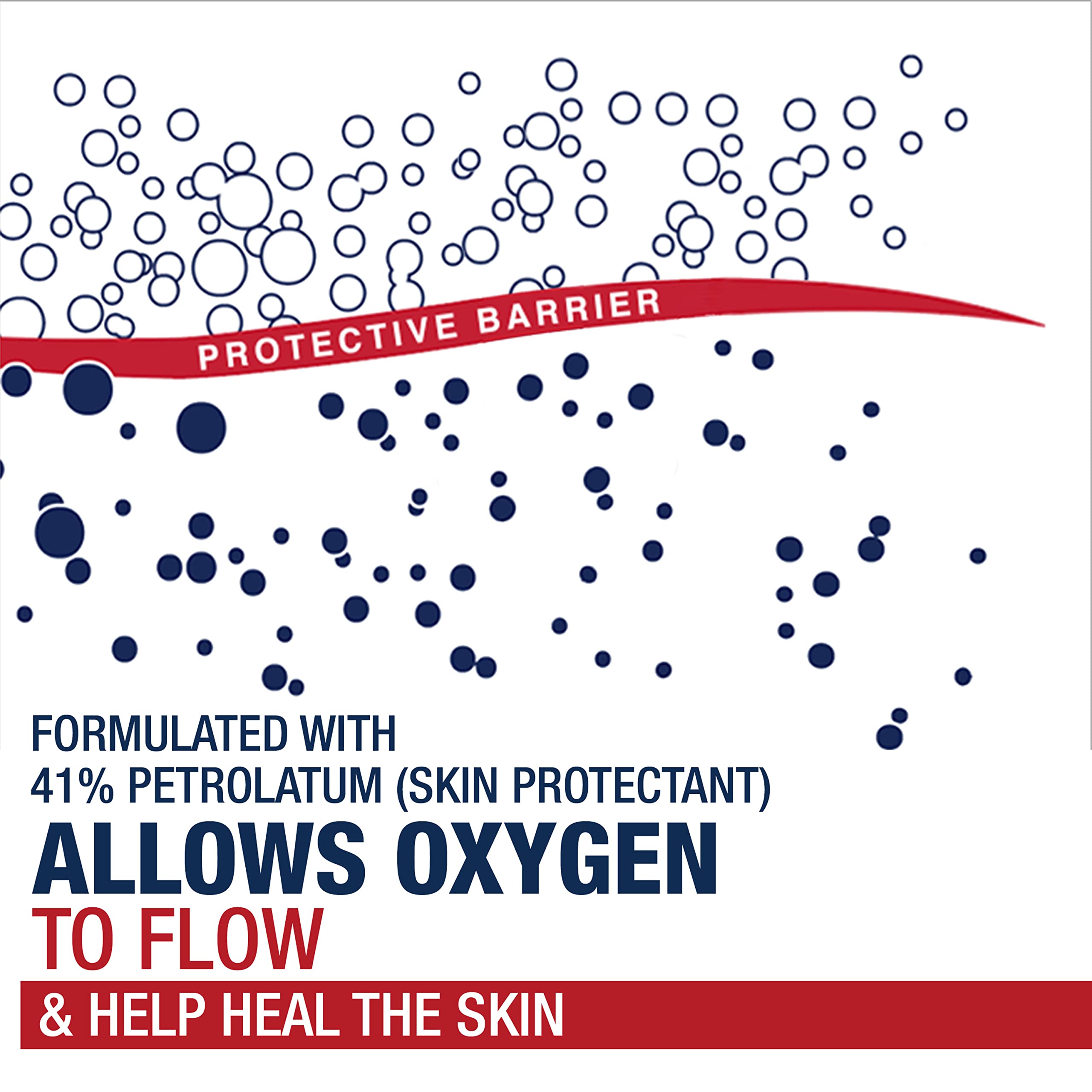 Barrera cutánea de Aquaphor para protección y confort.