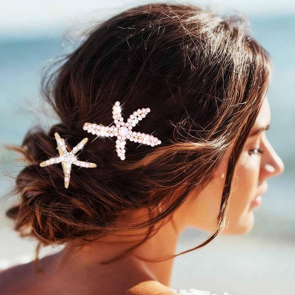 Horquilla Bartosi para bodas y fiestas con tema sirena, toque festivo