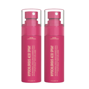 BASE LABORATORIES hipocloroso atomizador rostro tamaño viaje para limpieza suave
