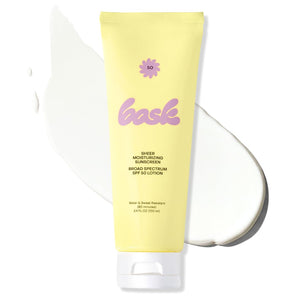 Bask proteccion solar SPF50 crema ligera e hidratante para uso diario.