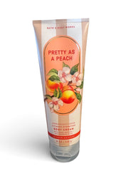 Bath & Body Works crema Ultra Shea Pretty como un Durazno, envase práctico de 8 onzas.