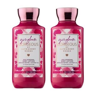 Bath & Body Works Gingham Gorgeous crema corporal, textura ligera para hidratación diaria