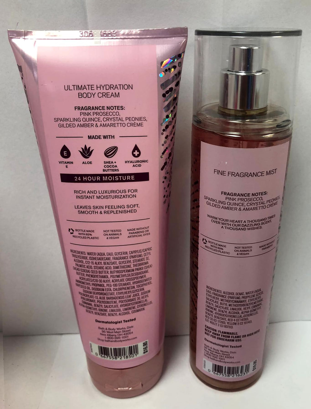 Bath and Body Works Mil Deseos Crema Corporal Hidratante: piel suave e hidratada.