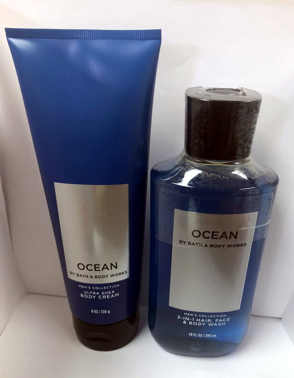 Bath & Body Works Ocean aceites esenciales naturales, fragancia fresca y cuidado suave.