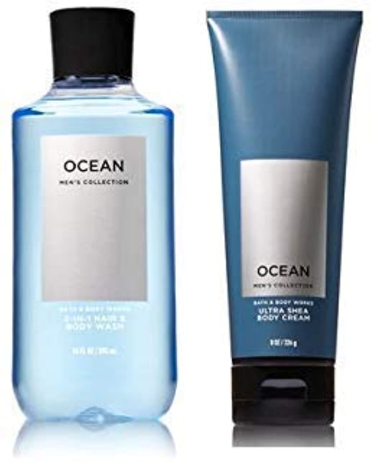 Bath & Body Works Ocean crema corporal Ultra Shea, hidratación suave para la piel.