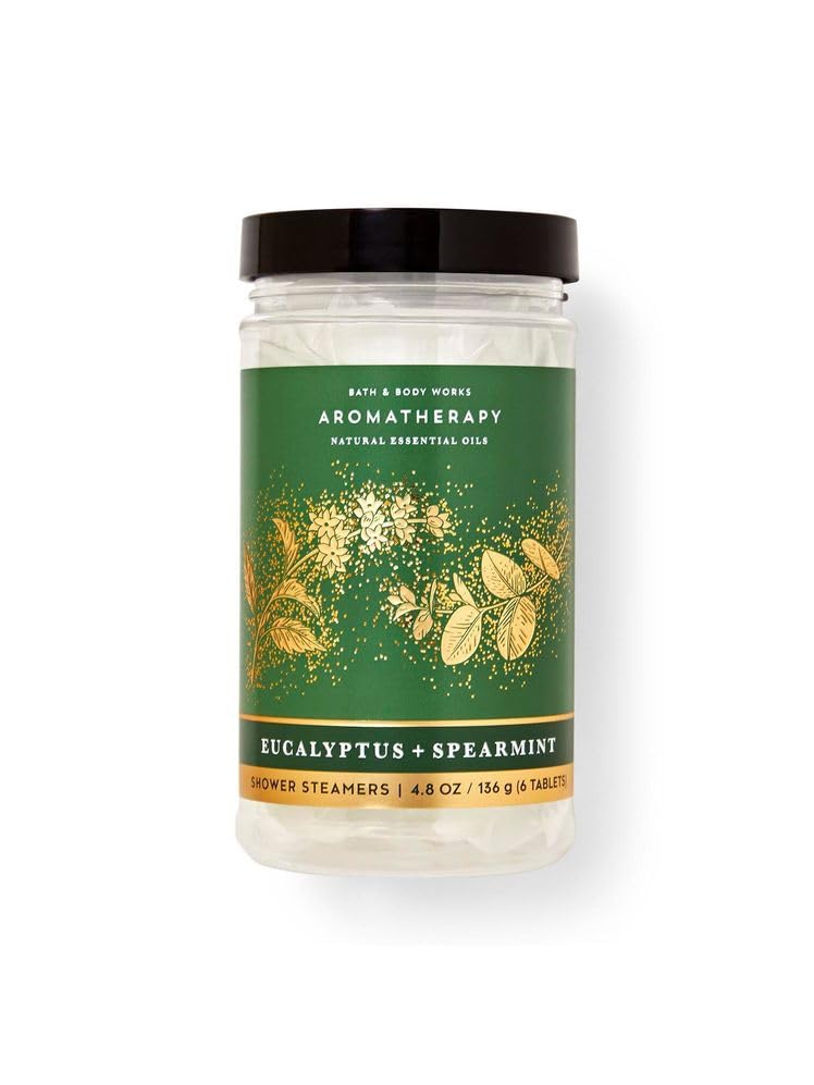 Bath & Body Works tableta de ducha Aromaterapia con eucalipto y menta para una experiencia vigorizante