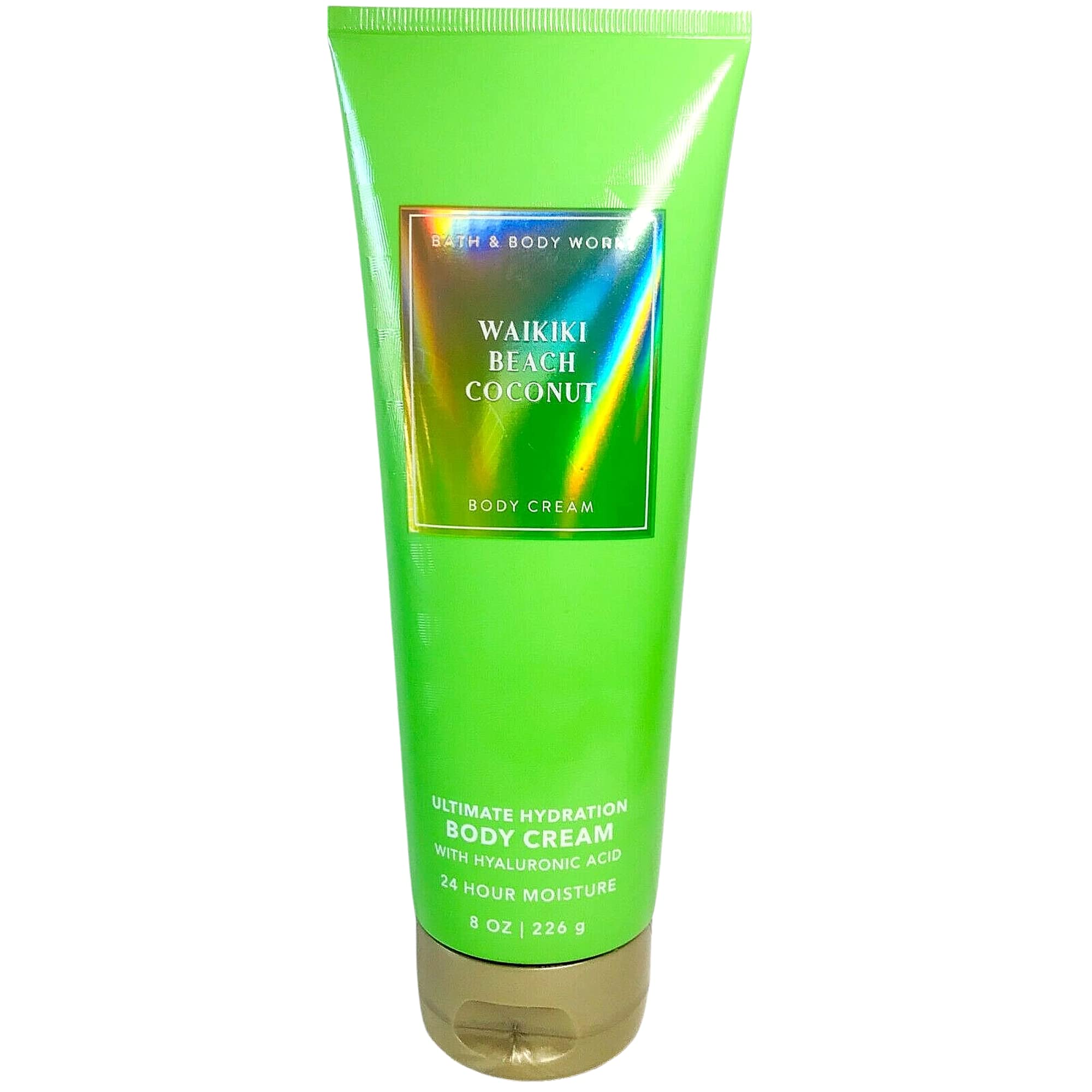 Bath & Body Works Waikiki Beach Coconut fragancia notas tropicales para uso diario.