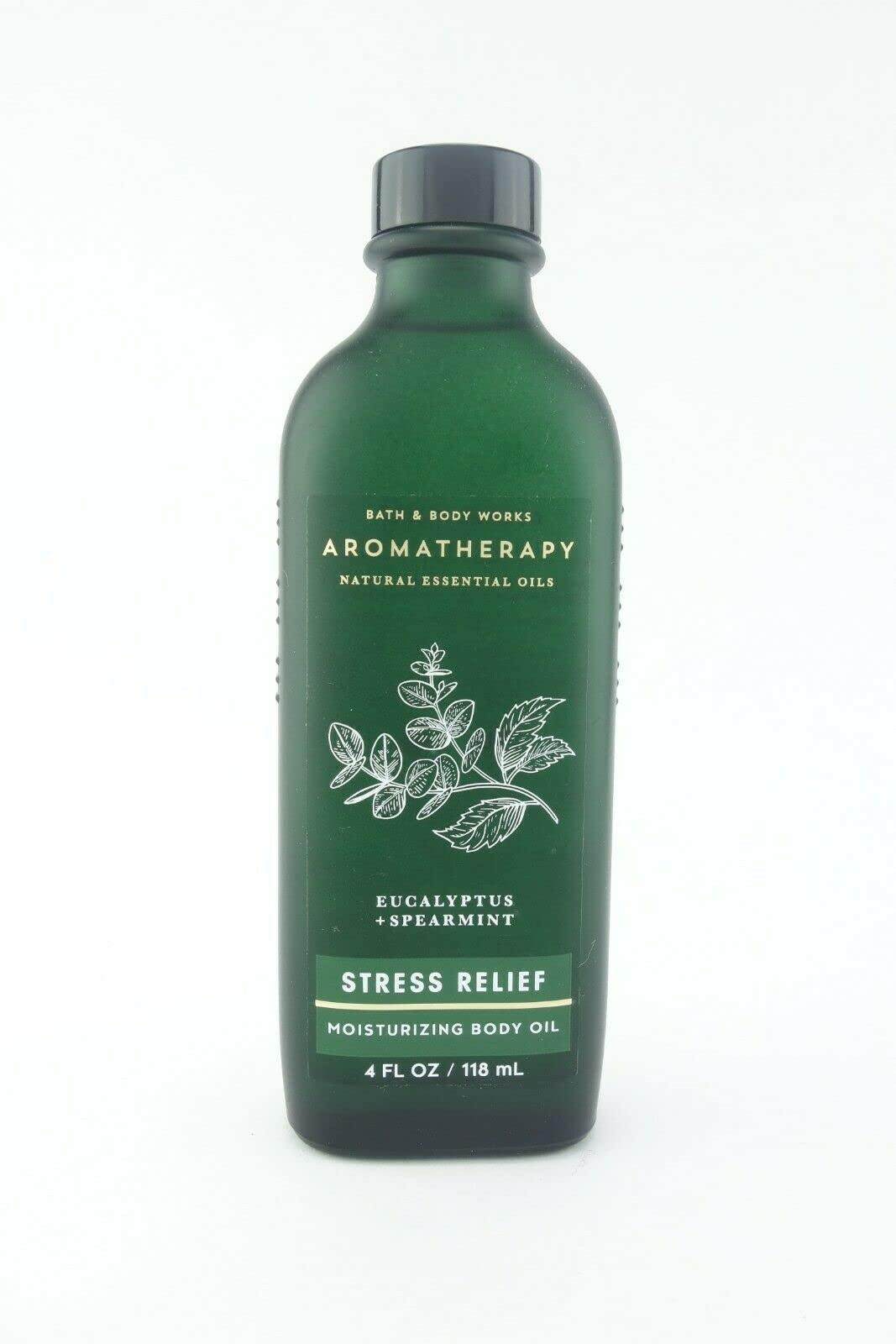 Bath & Body Works aceite corporal aromaterapia con eucalipto y menta para hidratación y relajación.