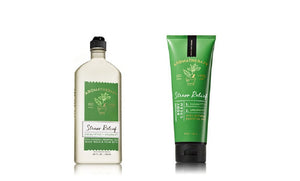 Bath & Body Works aromaterapia lavado corporal con eucalipto y menta para una ducha fresca.