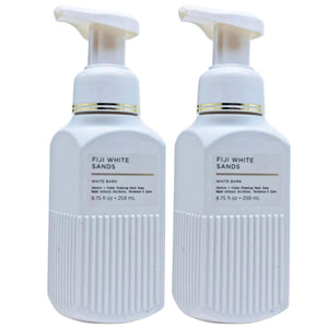 Bath & Body Works Fiji White Sands, jabón de manos espumoso para limpieza suave y aroma tropical