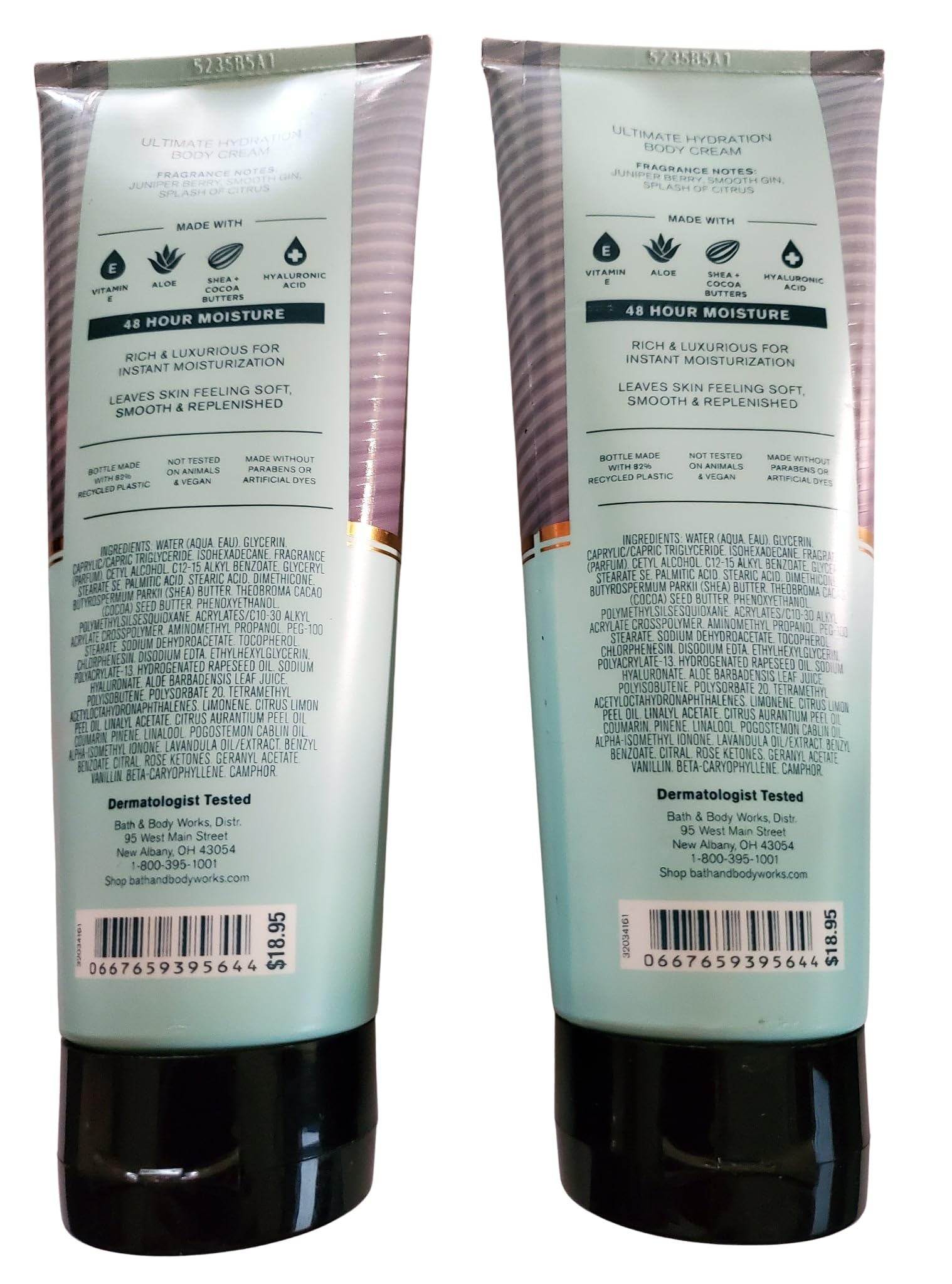 Bath & Body Works fragancia ginebra cítrica, sensación fresca.