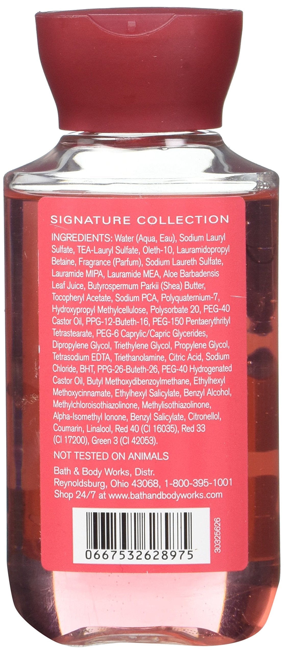 Bath & Body Works Japanese Cherry Blossom, gel de ducha enriquecido con manteca karité para piel suave