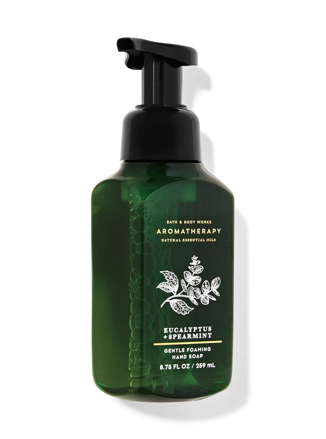 Bath & Body Works Jabón de Manos Espuma Eucalipto Menta, aroma calmante para lavado suave