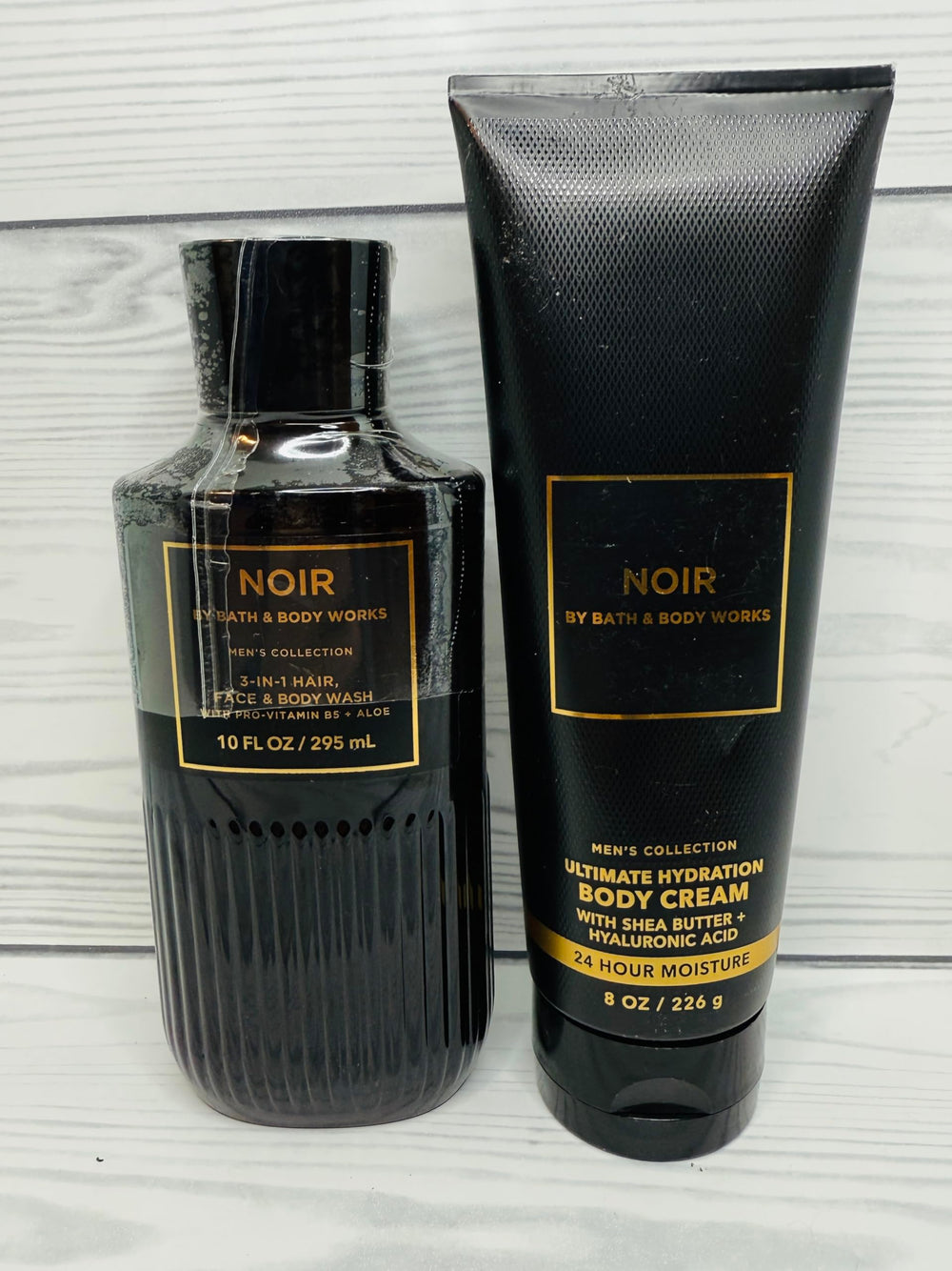Bath & Body Works Noir gel de ducha con fragancia fresca y duradera.