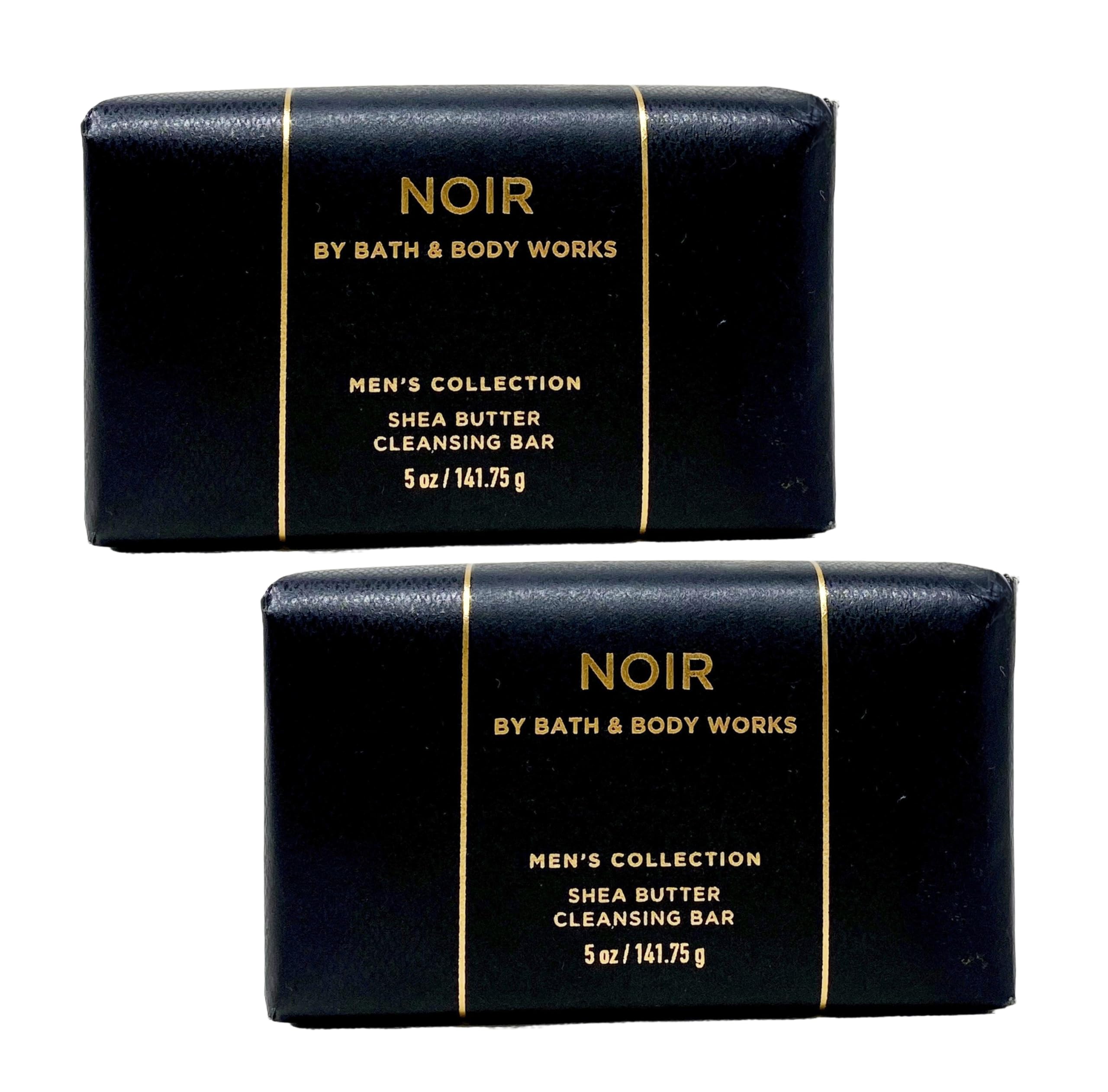 Bath & Body Works Noir, barra frontal: limpieza diaria con aroma masculino distintivo.