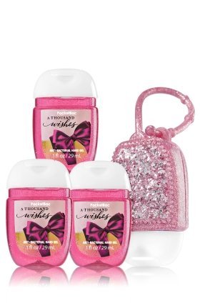Conjunto Bath & Body Works PocketBac y Porta PocketBac en aroma A Mil Deseos, ideal para viajes