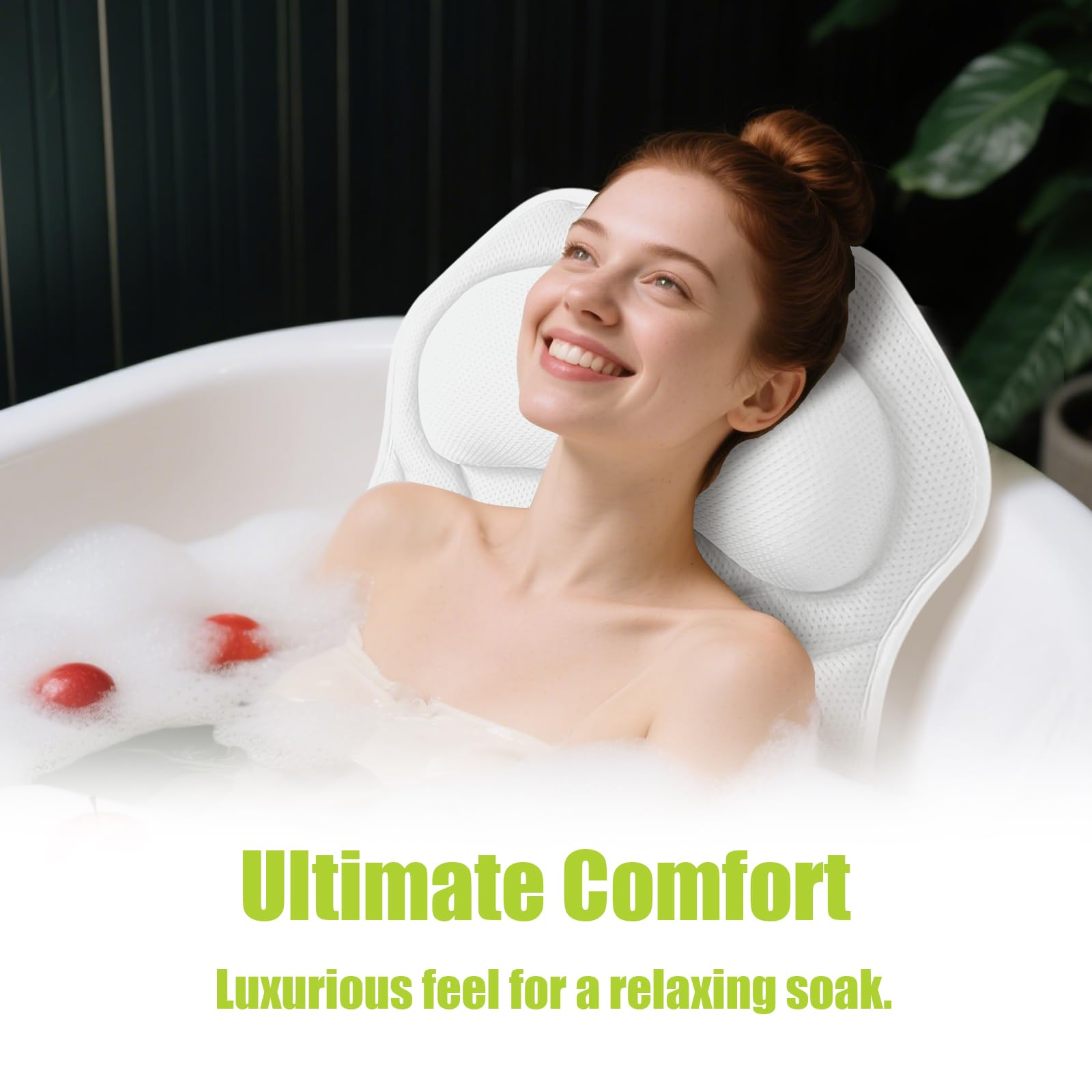 Bathland almohada malla 5D suave y transpirable