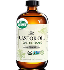 Bathrest aceite de ricino botella: cuidado capilar y piel suave