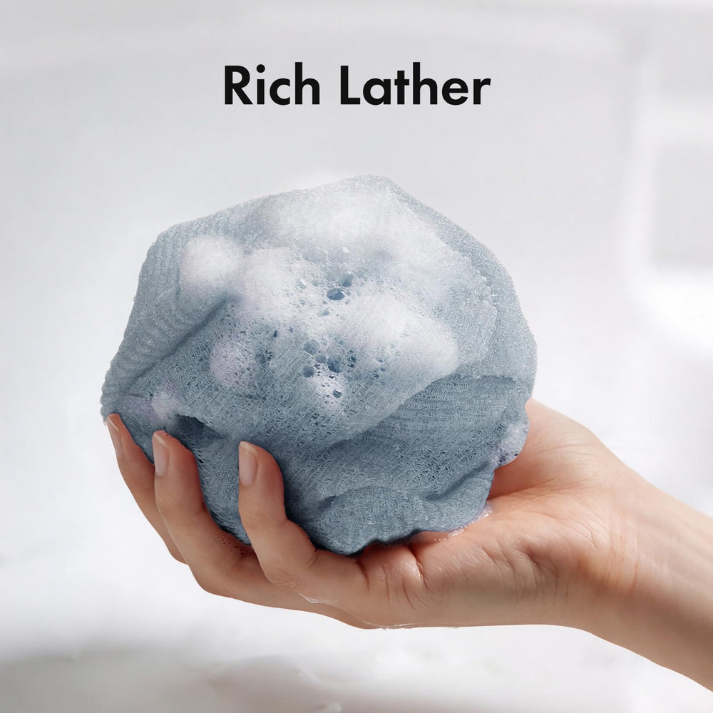 Bathway: toallita exfoliante tipo lufa japonesa para exfoliar suave.