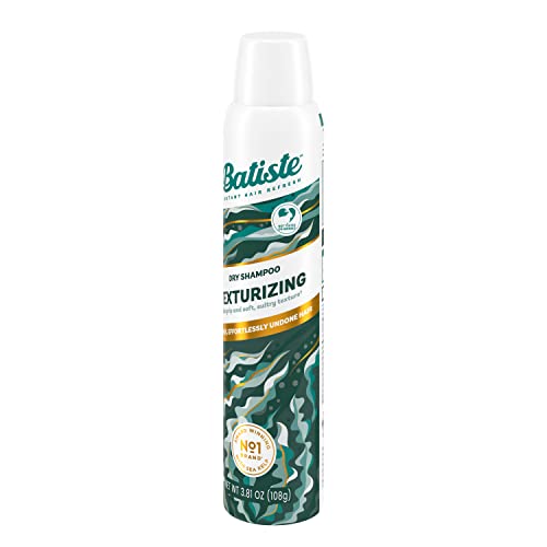 Batiste Champú Seco Texturizante con alga marina cuida la textura sin pesadez.