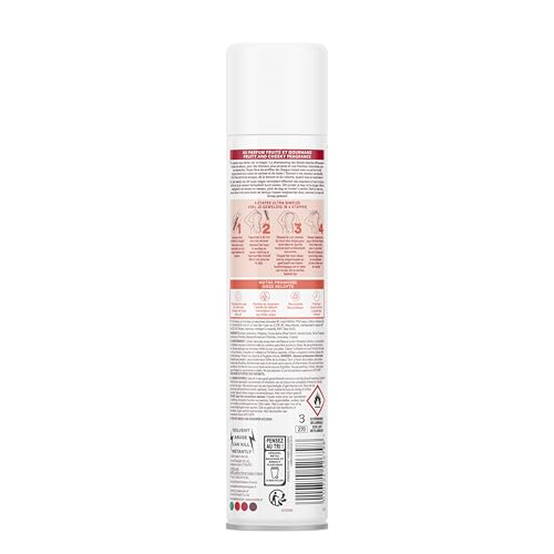 Batiste Champu Seco Cereza: textura y cuerpo visibles en el peinado diario.
