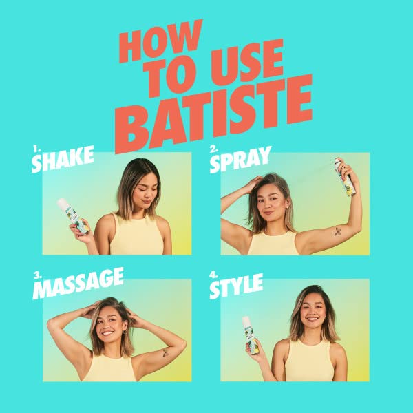 Resultado cabellos frescos con Batiste Bare Champú Seco entre lavados.